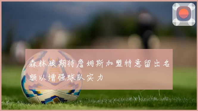 森林狼期待詹姆斯加盟特意留出名额以增强球队实力